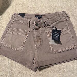 Dear John Women's Cargo Shorts in Taupe